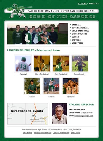 ILHS Athletics - Screenshot