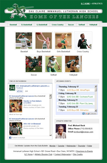 ILHS Athletics - Screenshot