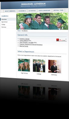 Immanuel Lutheran College - Screenshot