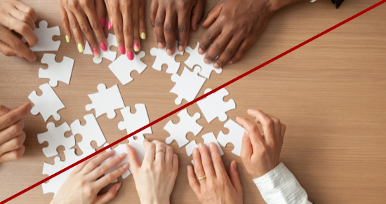 photo of puzzle pieces